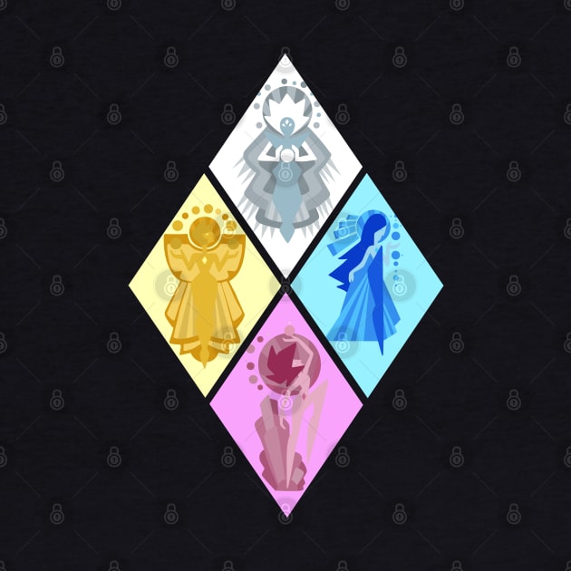 The Great Diamond Authority - Steven Universe by valentinahramov